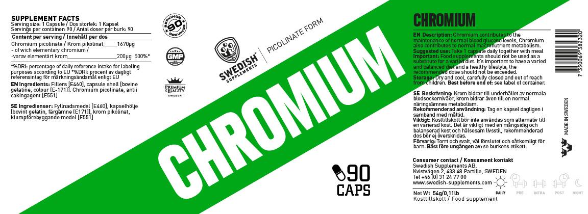 Krom - 90 tableta
