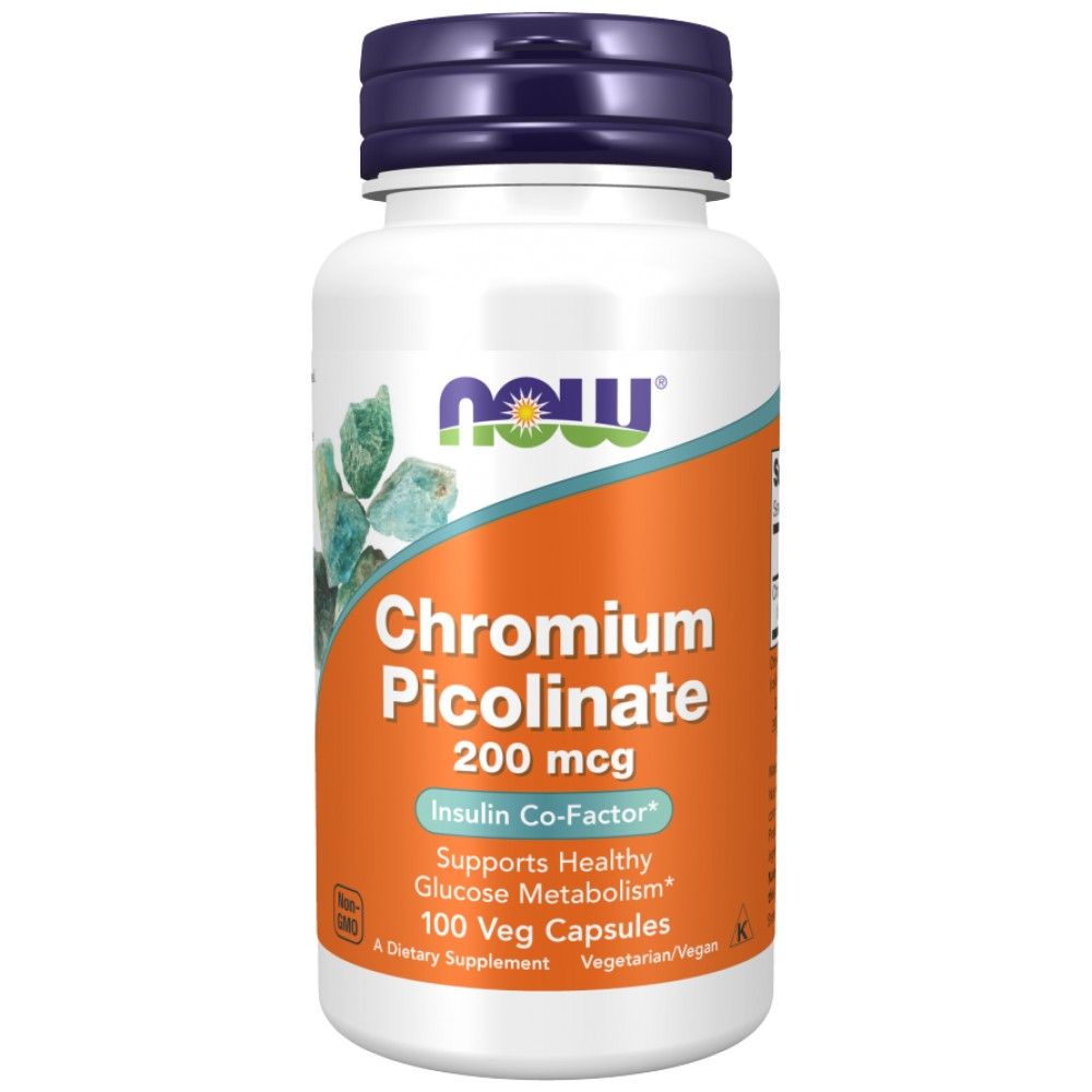 Krom pikolinat 200 mcg - 100 kapsula