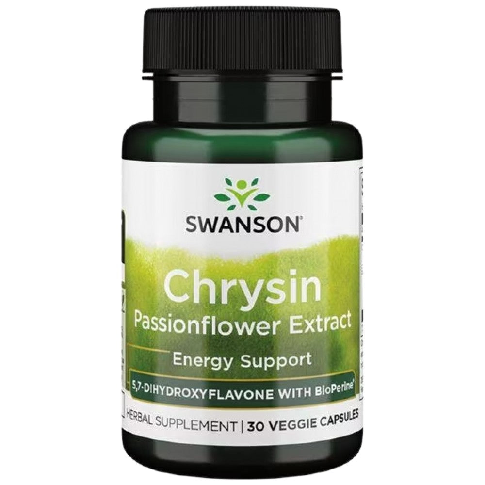 Chrysin | S ekstraktom pasiflore - 30 kapsula