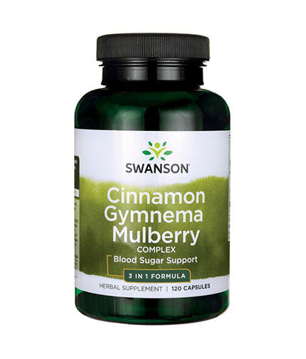 Cinnamon Gymnema Mulberry Complex 525 mg - 120 kapsula