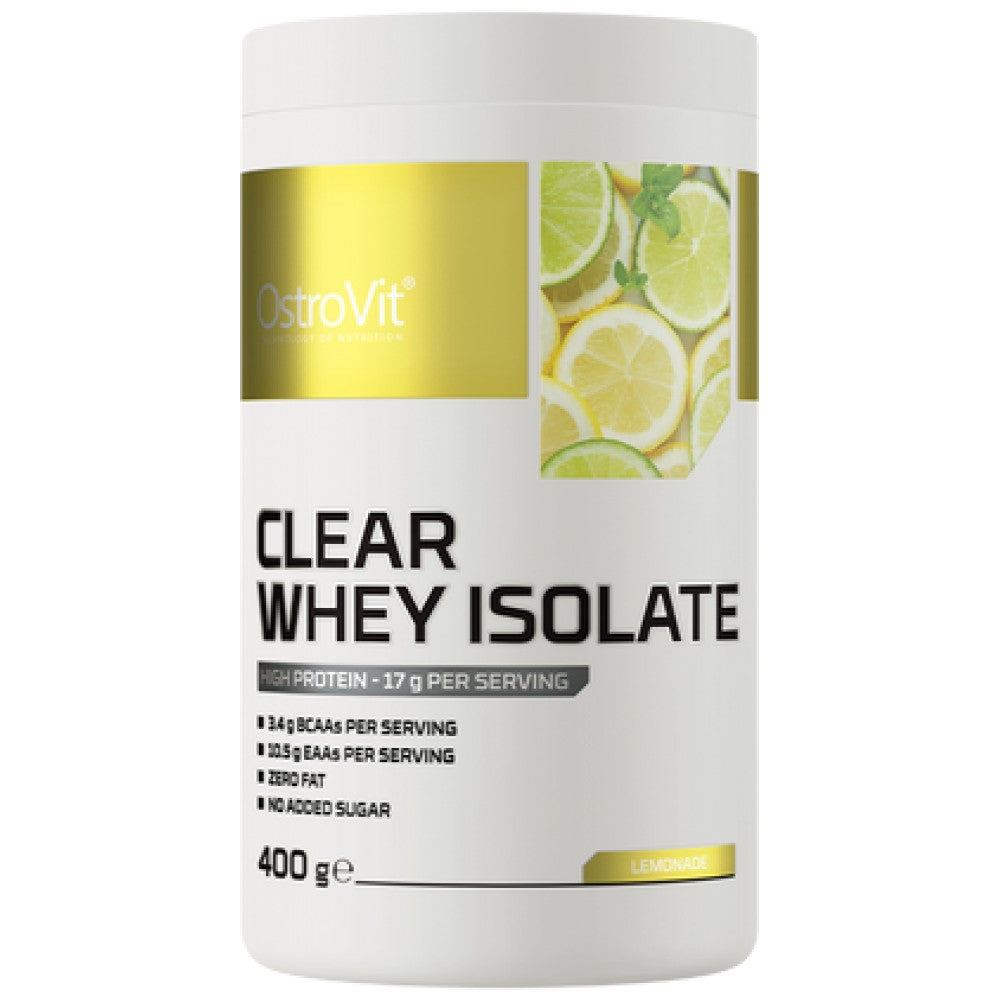 Prozirni izolat sirutke | 84% izolat proteina sirutke ~ nula masti i ugljikohidrata 400 grama