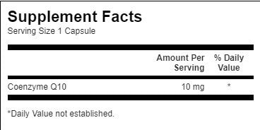 CoQ10 10 mg - 100 kapsula