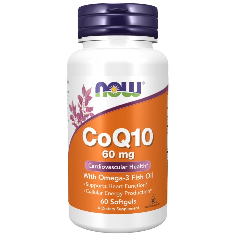 CoQ10 60 mg + Omega 3 - 60 gel kapsula