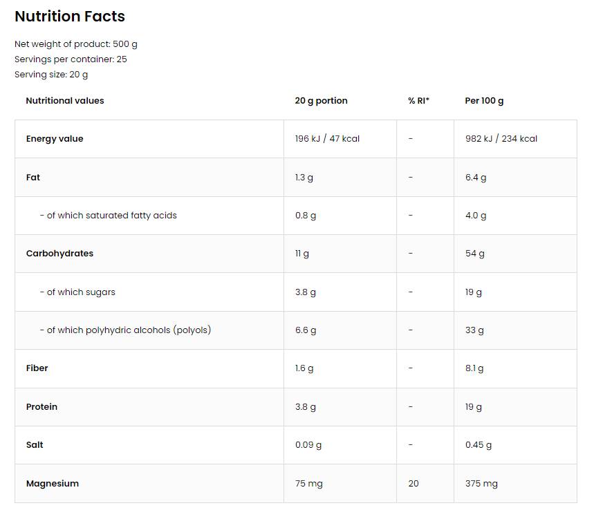 Cocoa Fit/Zdravi kakao napitak 500 grama