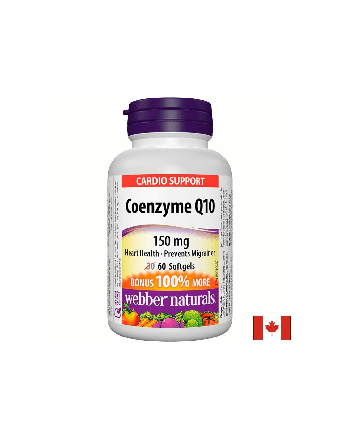 Koenzim Q10/ Coenzyme Q10 150 mg x 60 mekih kapsula