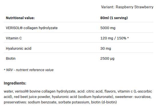 CollaRose Shot - 80 ml