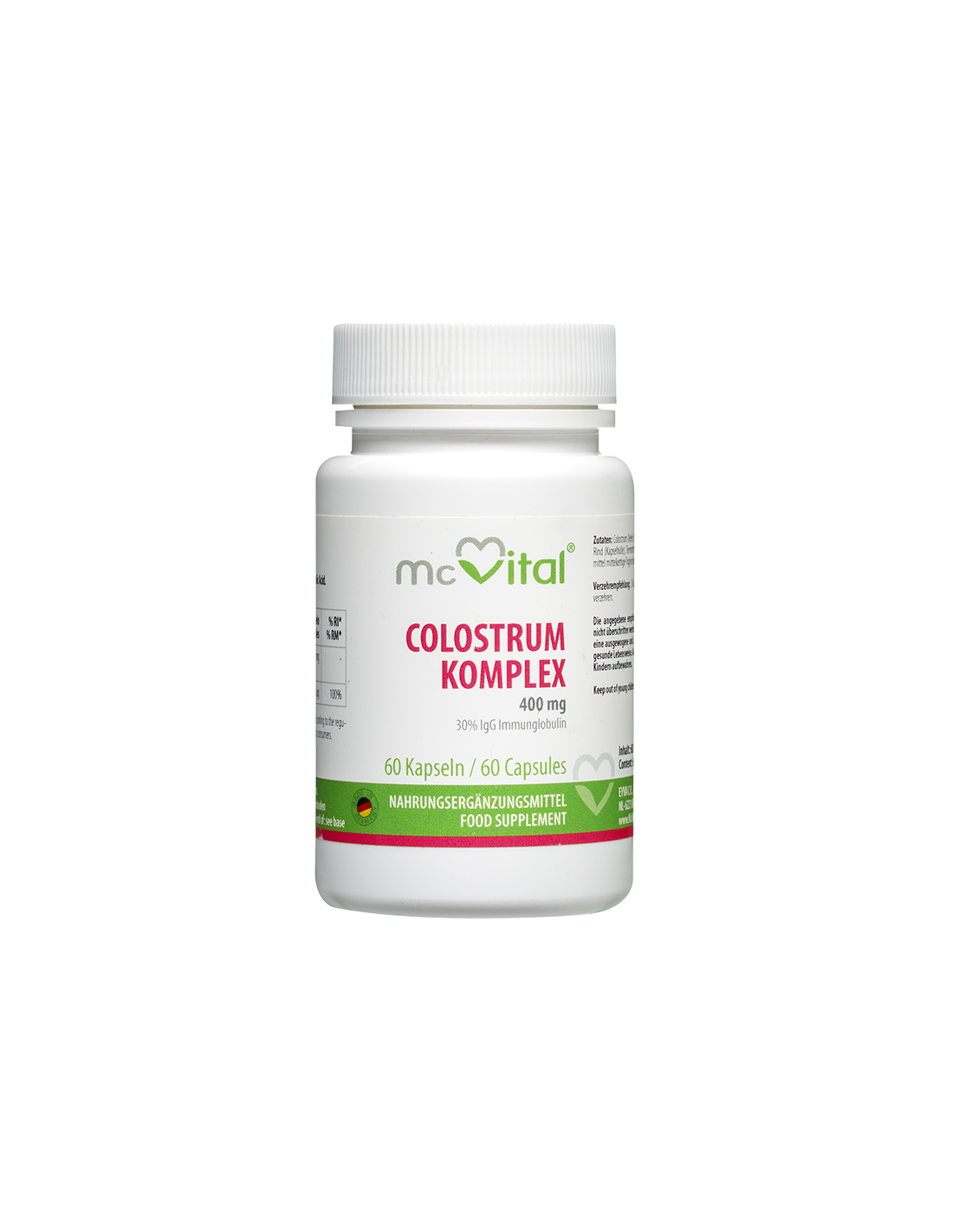 Imunitet - Kolostrum + Folna kiselina - Colostrum Komplex, 60 kapsula