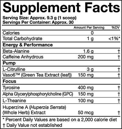 Combat Pre-Workout 273 grama