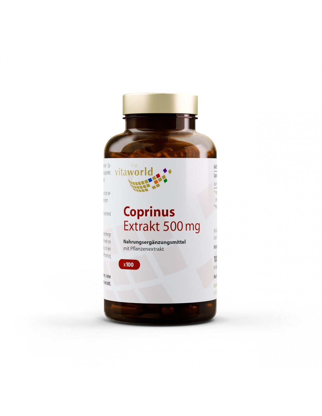 Ekstrakt koprinusa/Coprinus 500 mg, 100 kapsula
