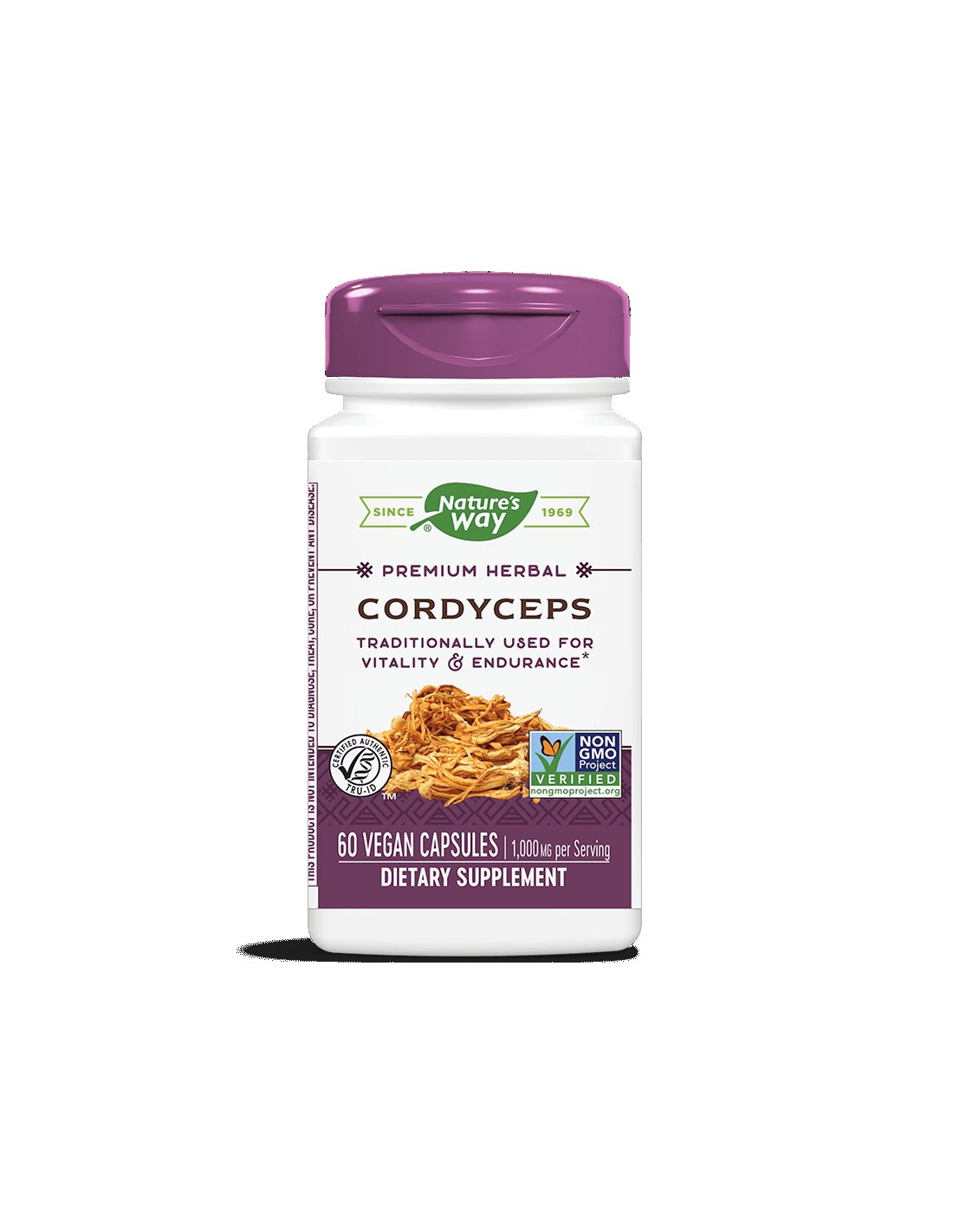 Cordyceps 500 mg x 60 kapsula Nature's Way