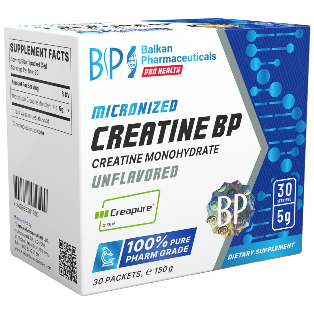 Kreatin BP vrećice | Creapure® - 30 x 5 grama