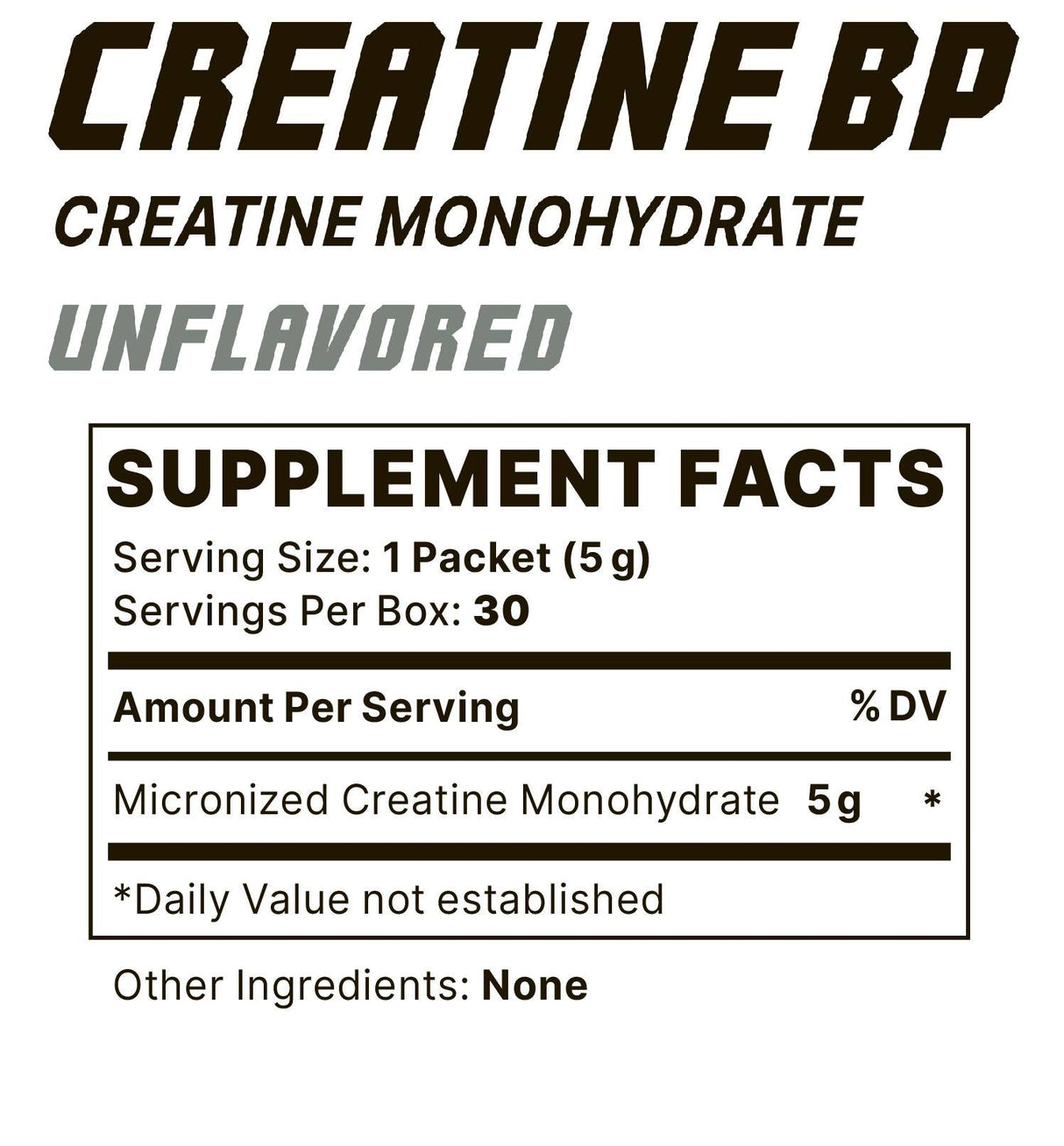 Kreatin BP vrećice | Creapure® - 30 x 5 grama