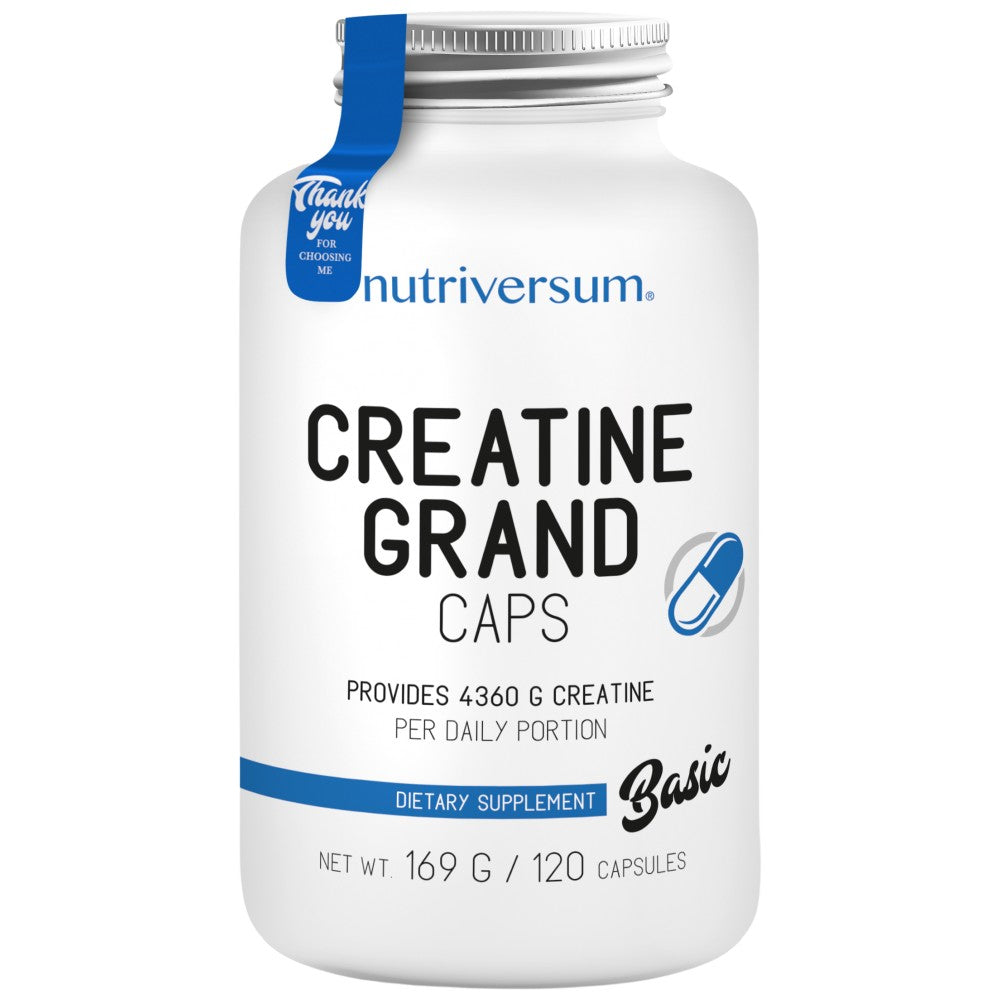 Creatine Grand Caps | Kreatin monohidrat 120 kapsula