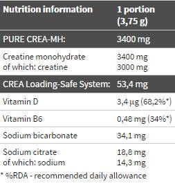 Creatine Mono Power Xplode - 220 grama