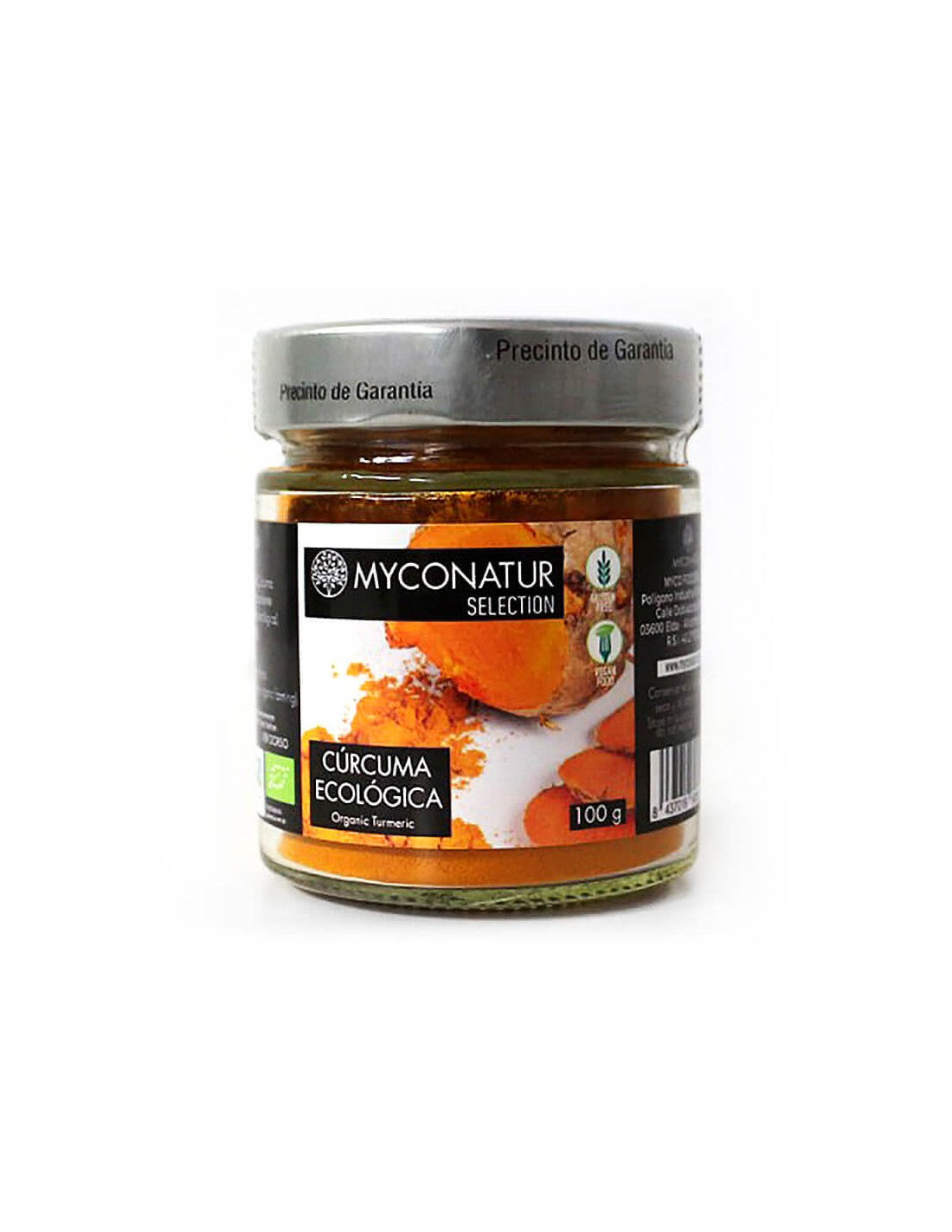 Organski kurkuma u prahu (korijen) - Curcuma, Bio, 100 g <tc>Myconatur</tc>