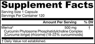 Kurkumin fitosom 500 mg | Meriva® - 120 kapsula