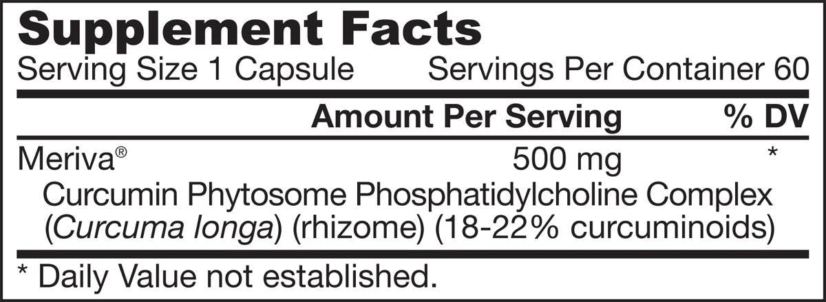 Kurkumin fitosom 500 mg | Meriva® - 120 kapsula