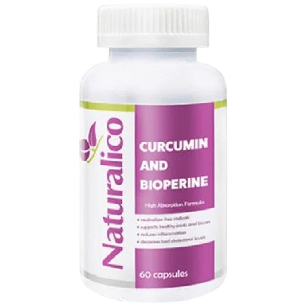 Kurkumin i Bio Perine - 60 kapsula