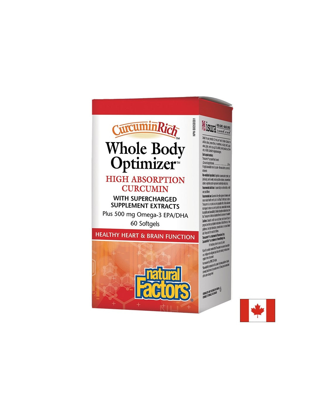 CurcuminRich™ Whole Body Optimizer™ x 60 mekih kapsula