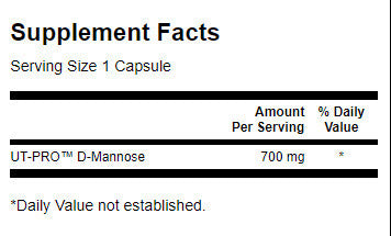 D-manoza 700 mg - 60 kapsula
