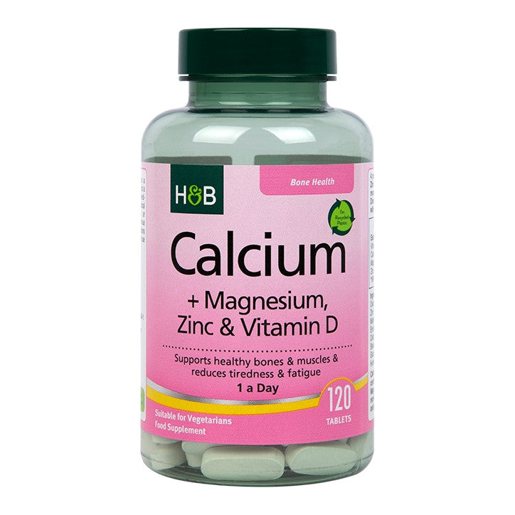 Kalcij, magnezij, cink & Vitamin D (kalcij, magnezij, cink) & Vitamin D) 120 tableta HOLLAND & BARRETT