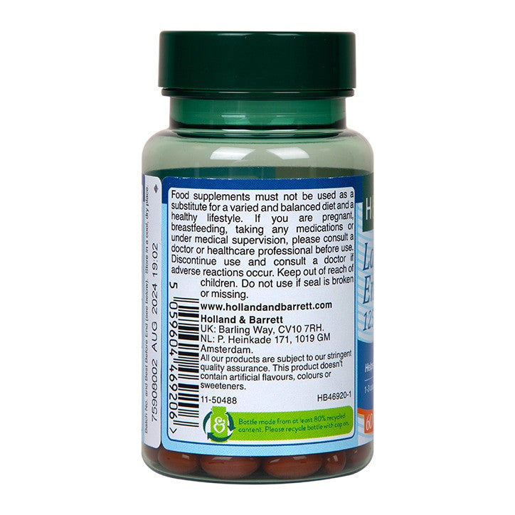 Enzimi laktaze (super enzim laktaze) 125 mg 60 kapsula HOLLAND & BARRETT