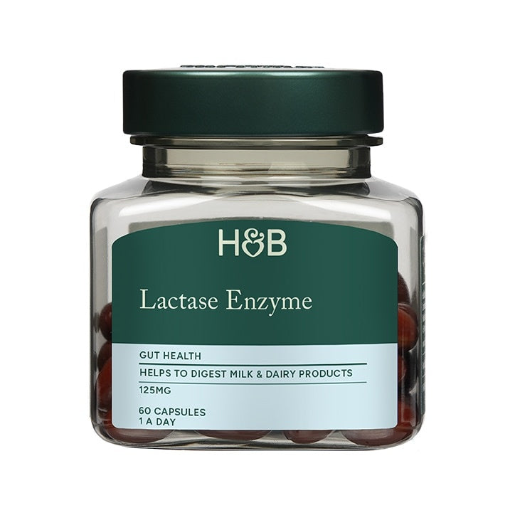 Enzimi laktaze (super enzim laktaze) 125 mg 60 kapsula HOLLAND & BARRETT