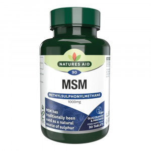 Metilsulfonilmetan MSM (Methylsulfonylmethane MSM) 1000mg 90 tableta NaturesAid