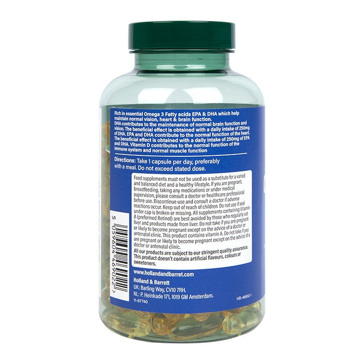 Ulje jetre bakalara 1000 mg - 120 gel kapsula