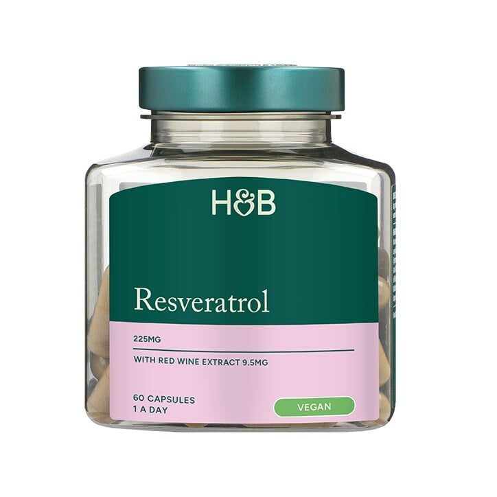 Resveratrol 250 mg s ekstraktom crnog vina 10 mg 60 kapsula NIZOZEMSKA & BARRETT
