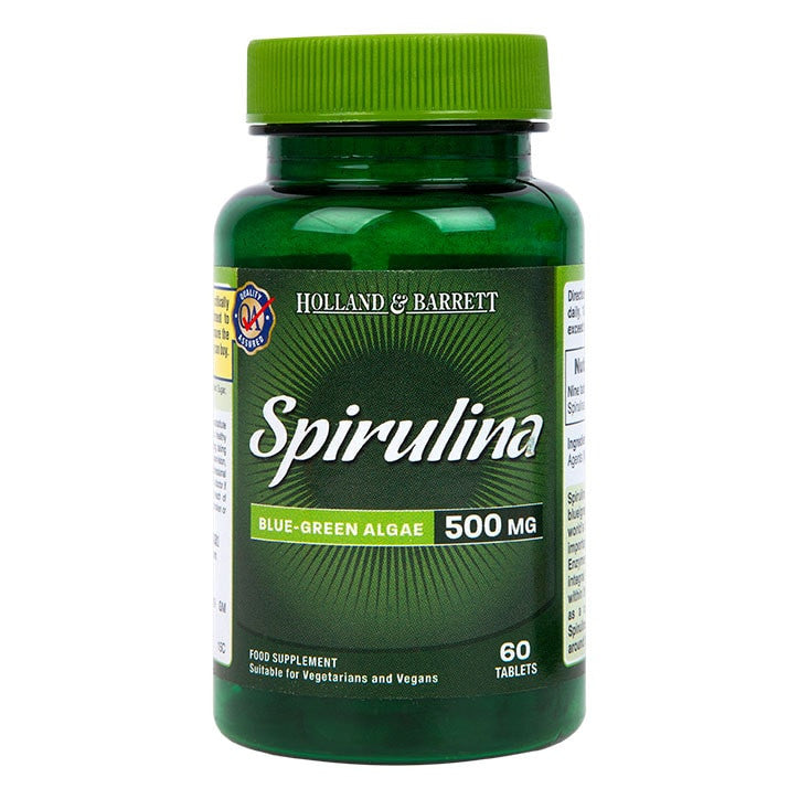 Spirulina (Spirulina) 500 mg 60 tableta NIZOZEMSKA & BARRETT