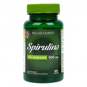 Spirulina (Spirulina) 500 mg 60 tableta NIZOZEMSKA & BARRETT