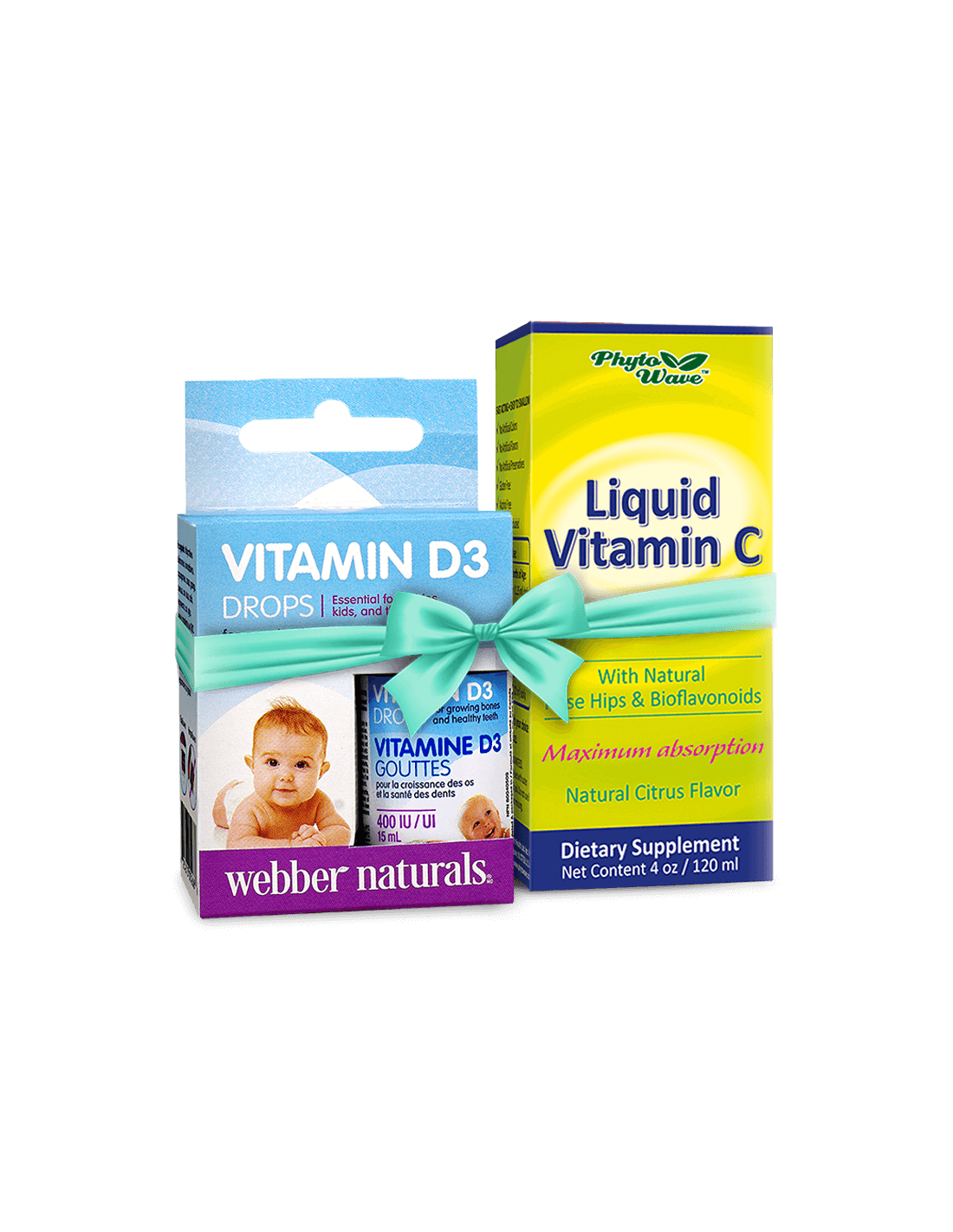 Promo paket - jak imunitet (za odrasle i djecu)/Vitamin D3 (kapi) i vitamin C (sirup)
