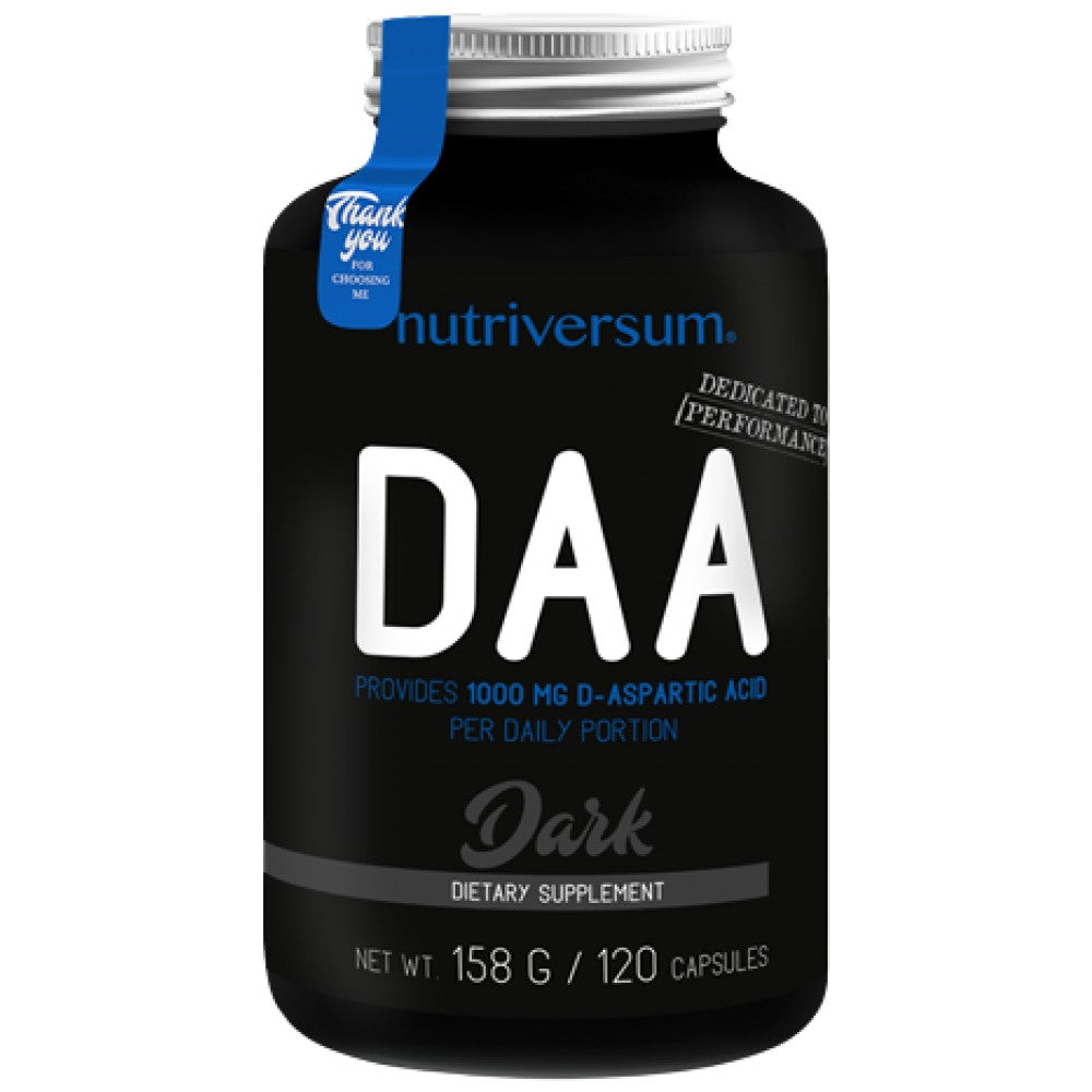 DAA Tamno | D-asparaginska kiselina 1000 mg 120 kapsula