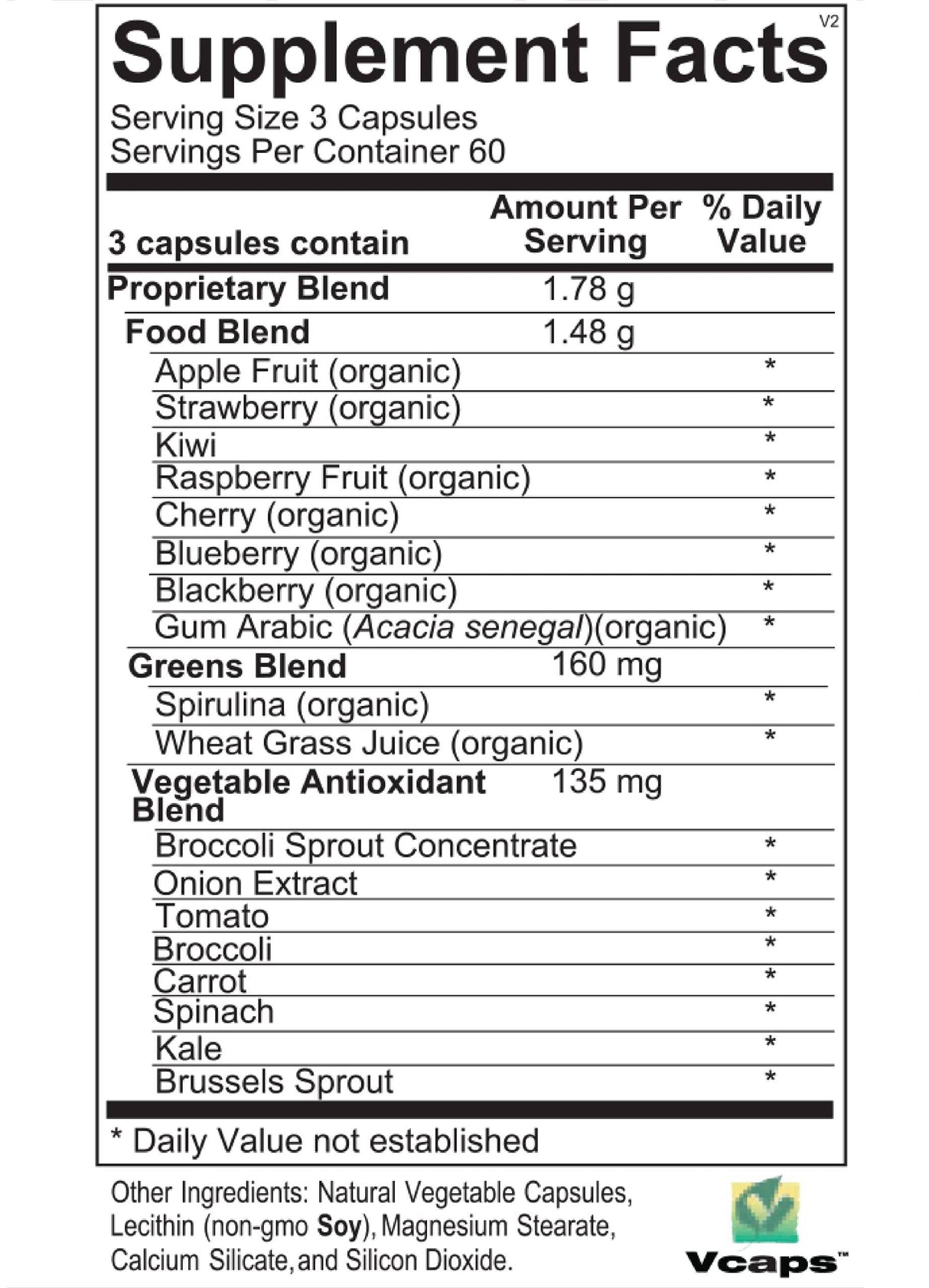 Daily Greens kapsule - 180 kapsula
