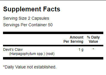 Đavolja kandža 500 mg - 100 kapsula
