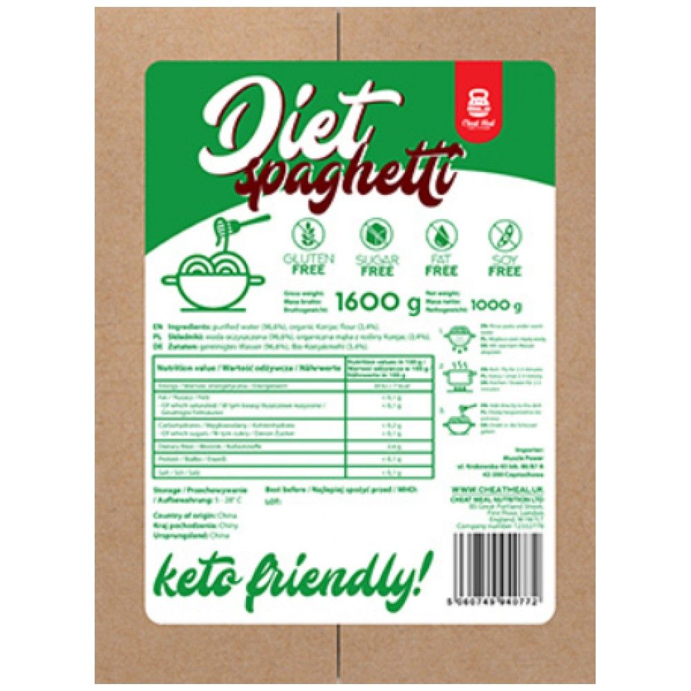 Dijetalni špageti | Keto Friendly Konjac - 1000 grama