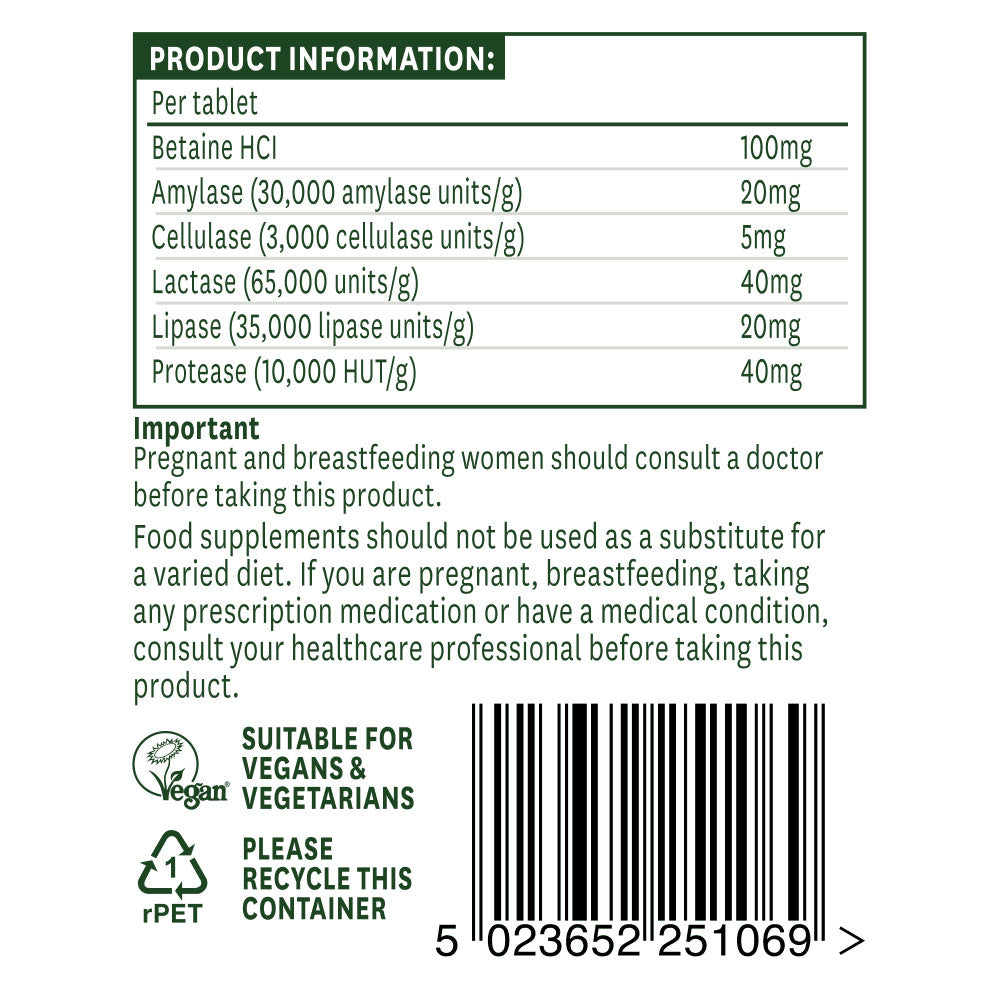 Probavni enzimi (Digestive Enzyme Complex) 60 tableta NaturesAid