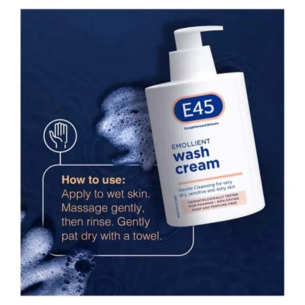 E45 EMOLLIEST CREMING KREME ZA ORKUŠNU, OSOBILU I SREBIJU KOŽU - 250 ml