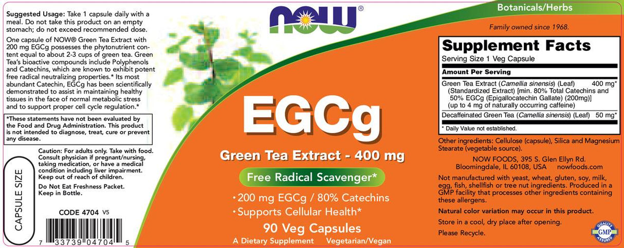 EGCG/Ekstrakt zelenog čaja 400 mg - 90 kapsula