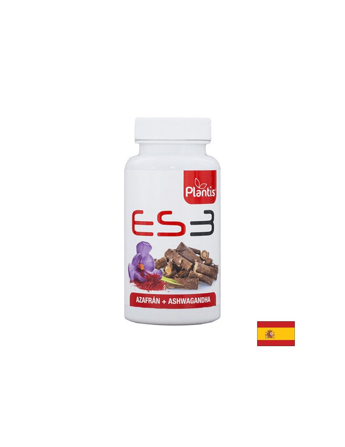 Stres i dobro raspoloženje - Šafran + Ashwagandha ES3 Plantis®, 30 kapsula