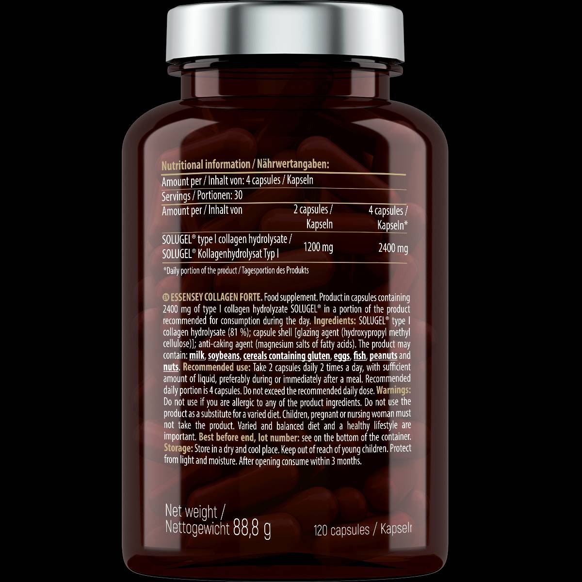 Collagen Forte 600 mg - 120 kapsula