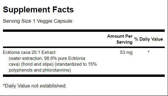 Ecklonia Cava Extract 53 mg - 30 kapsula