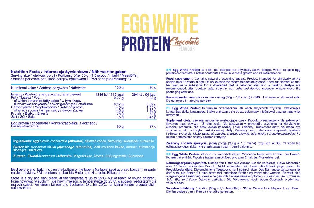 Protein bjelanjaka - 510 grama
