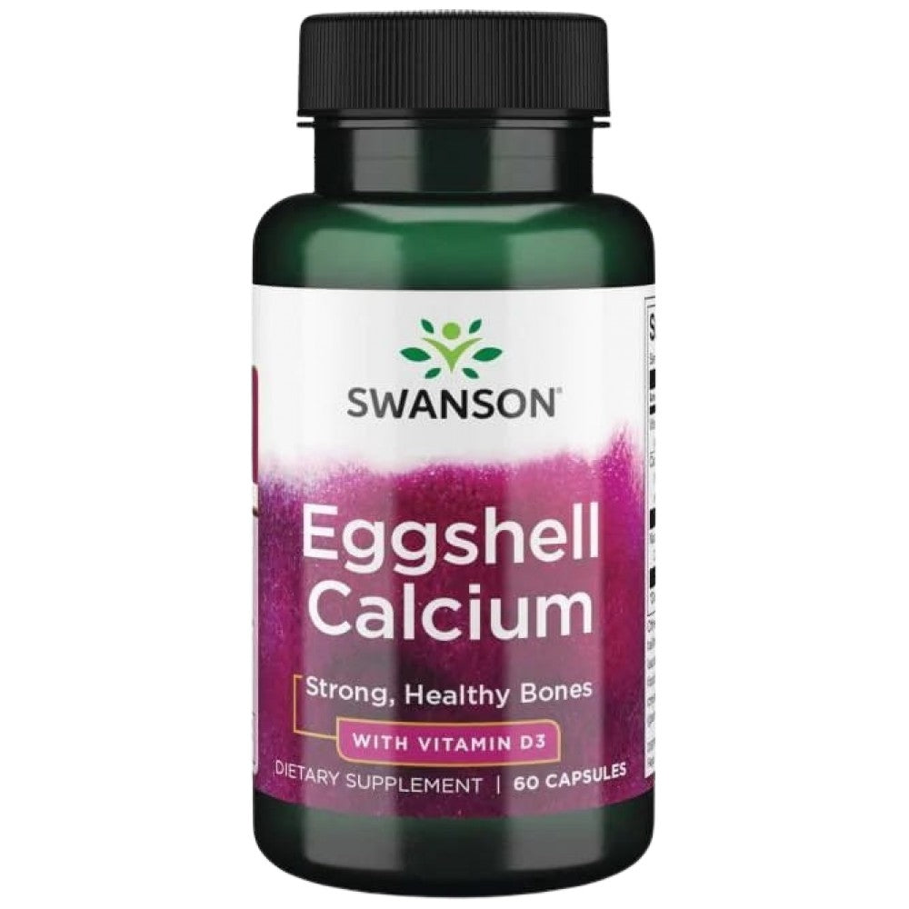 Kalcij od ljuske jajeta s vitaminom D-3 60 kapsula