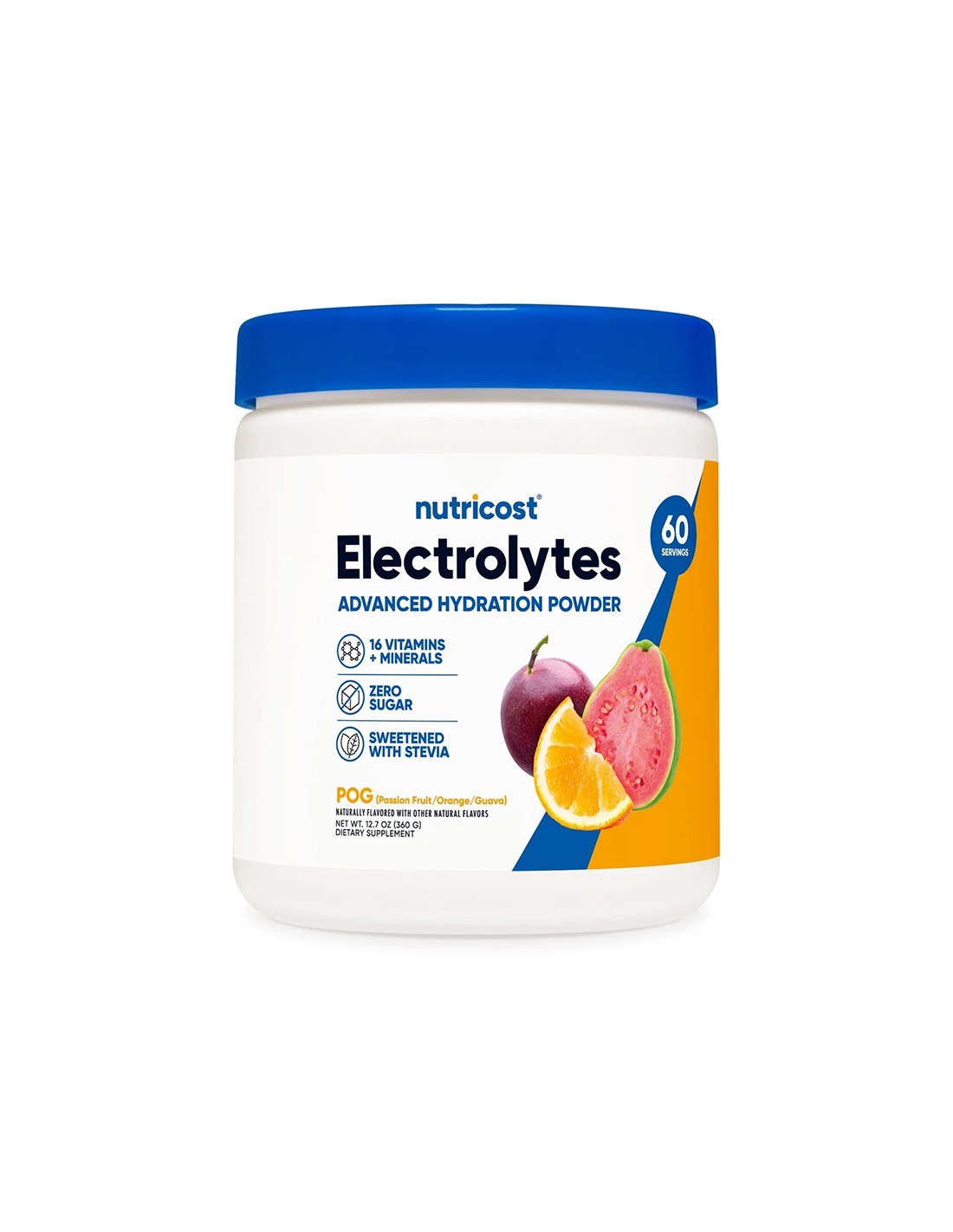 Ravnoteža elektrolita - Electrolytes Advanced Hydration, 360 g praha, okus marakuje, naranče i guave