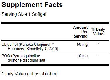 Poboljšani PQQ s ubikinolom 60 mg - 30 gel kapsula