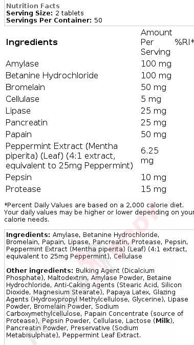 Formula enzima | Formula punog spektra - 100 tableta