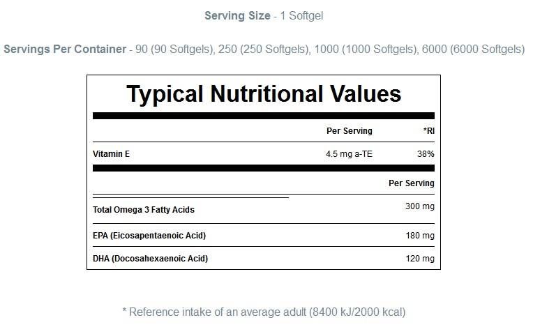 Essential Omega 3 - 90 gel kapsule