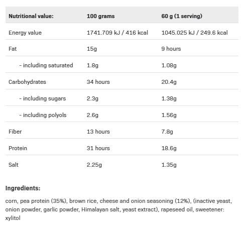 F**King Delicious proteinski čips - 31% proteina - 60 grama